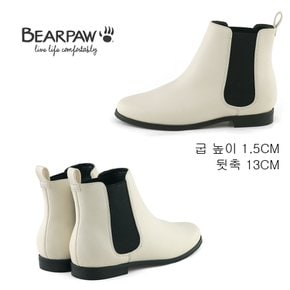 베어파우(BEAR PAW) 여성 SANDRA 데일리 첼시 부츠 아이보리(K826030)