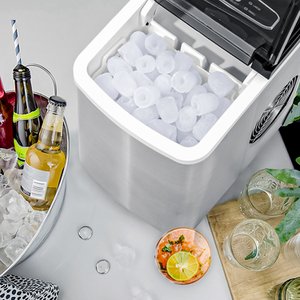 짐머만 [급속냉각] 대용량 스테인리스 제빙기 아이스메이커 사무실 가정용 12kg