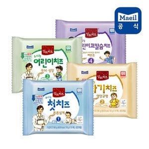 매일 상하 유기농 아기치즈 1~4단계 180g 80매/고칼슘 치즈