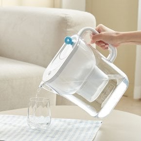 온리퓨어 휴대용 미니 정수기 PPJ-240 (2.4L) 타이머X +필터1개(4개월치)