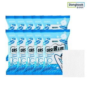 마데카 몸을 닦자 데오 쿨시트 15매 10개 (총 150매) / 땀티슈 쿨링티슈 쿨링시트
