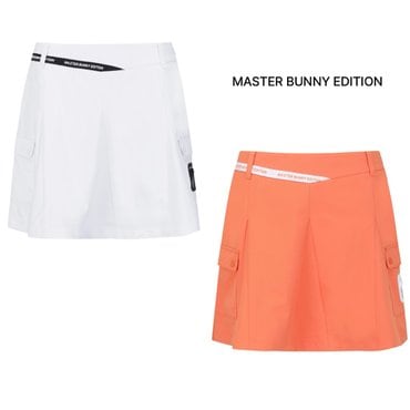 마스터바니 24S/S 이월상품 여성 카고 포켓 큐롯 플레어 스커트 (421D2PC005)