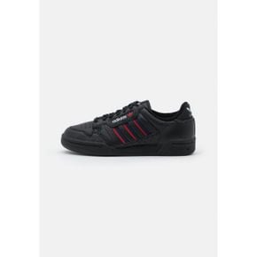 5112704 adidas CONTINENTAL 80 STRIPES UNI - Trainers core black/collegiate navy/vivd red