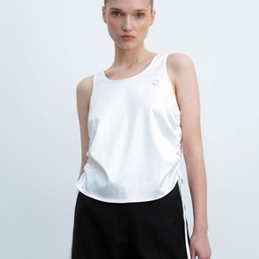 Judy Sleeveless Blouse_white