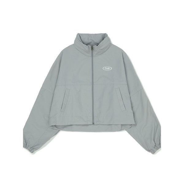 웜업 크롭 자켓 (그레이)