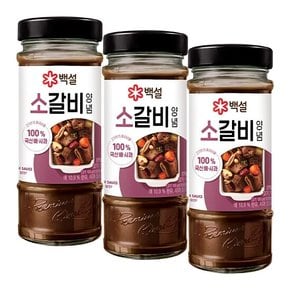 [G]백설소갈비양념500G 3개