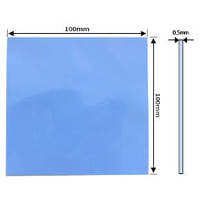 써멀 서멀패드 열전도패드 T-TP05 100 100 0.5mm X ( 5매입 )