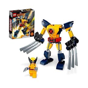 미국 마블 레고 LEGO Marvel Wolverine Mech Armor 76202 Building Kit Collectible and Minifig