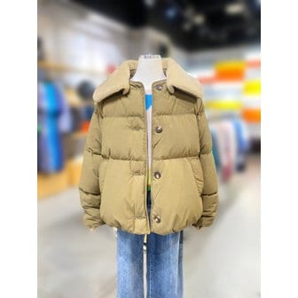 베네통 [여주점] 퍼 카라 덕 다운 패딩 (BAPDE1361)