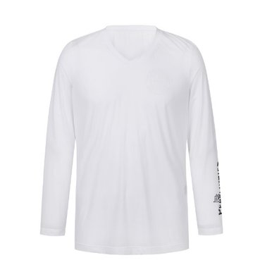 [23 SUMMER] 남성 시스루 브이넥 로고 긴팔 티셔츠