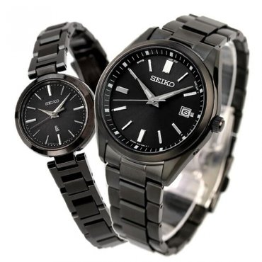  SEIKO SBTM325 SSVR141 [세이코] 셀렉션 루키아 손목시계 페어 워치 부부 커플 기념 페어 박스