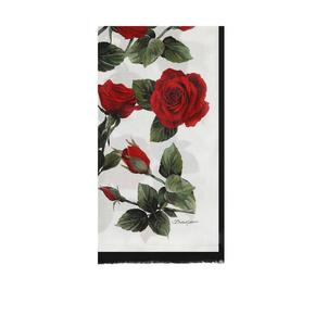 24FW 돌체앤가바나 머플러/스카프 FS184AGDCR2HA3VR RED ROSES FDO B CO