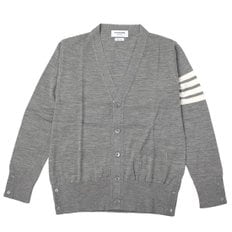 남성 서스테이너블 파인 메리노 울 가디건 MKC002A-Y1014 058 (PALE GREY)