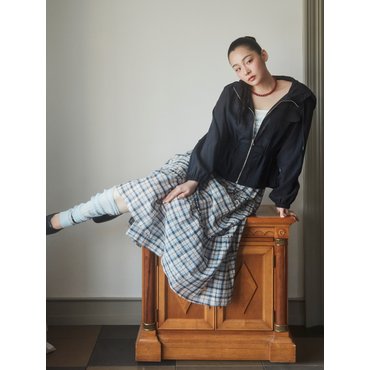 CC콜렉트 [ 씨씨콜렉트 ]시스루 페플럼 후드 집업_C252MSJ036