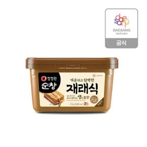 F)청정원 재래식 생된장(사각) 2kg[32113693]