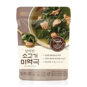 담백한 소고기미역국300g  12봉[33134240]