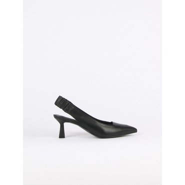 블랑수블랑 Nana Slingback Pumps Leather Black