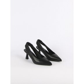 Nana Slingback Pumps Leather Black