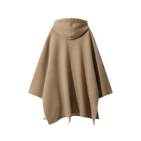 Cashmere Pancho (Camel)_D5CAW24001CMX