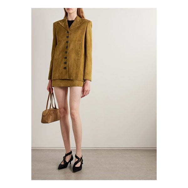 케이트 사라피나 스웨이드 재킷 탠 브라운 46376663162912944