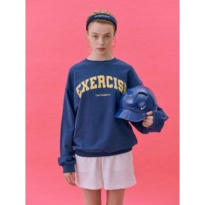 Exercise Roundneck Sweatshirt (NAVY)