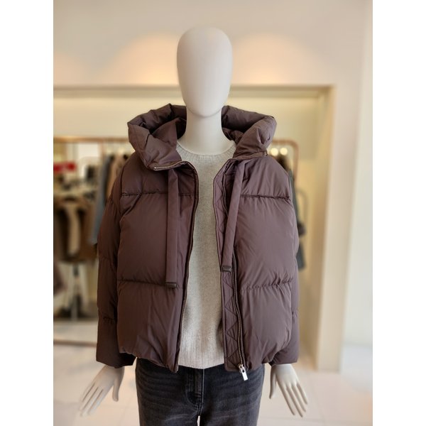 [여주점] 씨씨콜렉트 후드넥크롭구스다운점퍼 E254psg184