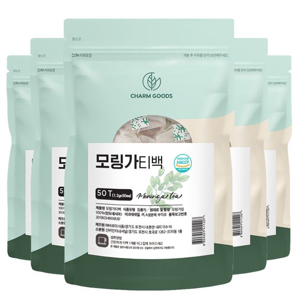 모링가차 티백 50개입 5팩