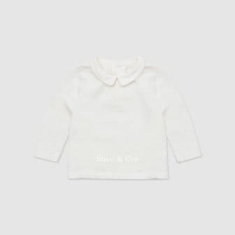 슈슈앤크라 mini 이지 카라 티셔츠 ㅡ 아이보리