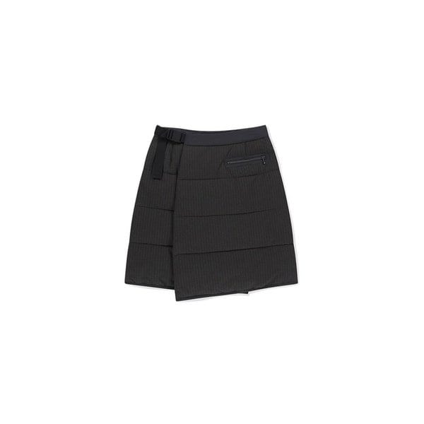 Flannel Insulated Lap Skirt Brown