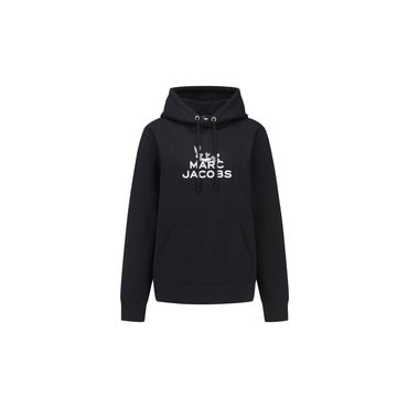 마크제이콥스 [마크제이콥스 공식수입원]루니 툰 버그스 버니 후드 티셔츠_블랙 MJTSS24001BKX