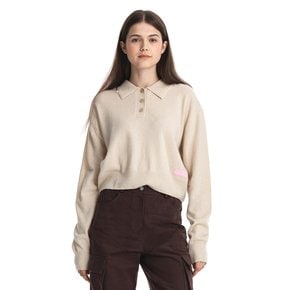 Omato Button Knit (Beige)