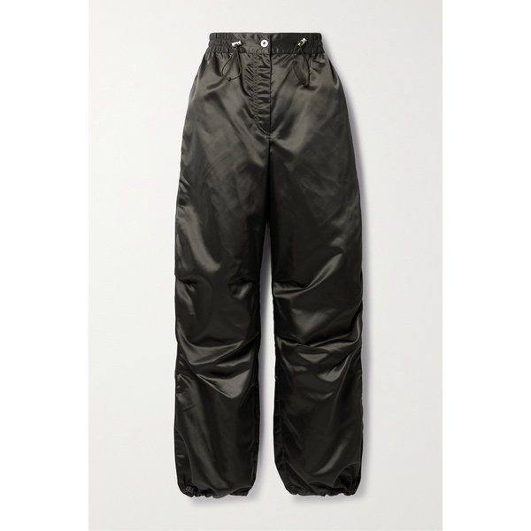 하프보이 글로시 쉘 와이드 팬츠 1647597316929108