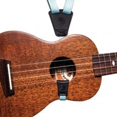 D`Addario 다다리오 우쿨렐레 스트랩 Eco-Comfort Ukulele Strap 19UKE03 Seafoam