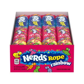 nerds너드 Rope Rainbow 너드 로프 캔디 레인보우 26g 24개입