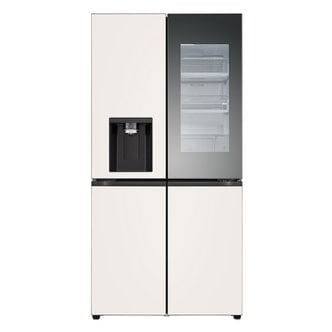 LG [LG전자공식인증점] DIOS 오브제컬렉션 얼음정수기 냉장고 W824GBB472 (820L)