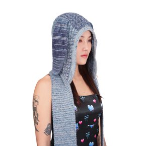 토끼 귀 바라클라바 머플러 블루 Rabbit Ear Balaclava Muffler BL