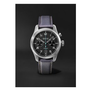불칸 리미티드 에디션 오토매틱 크로노그래프 스테인리스 스틸 세일클로스 42mm 시계