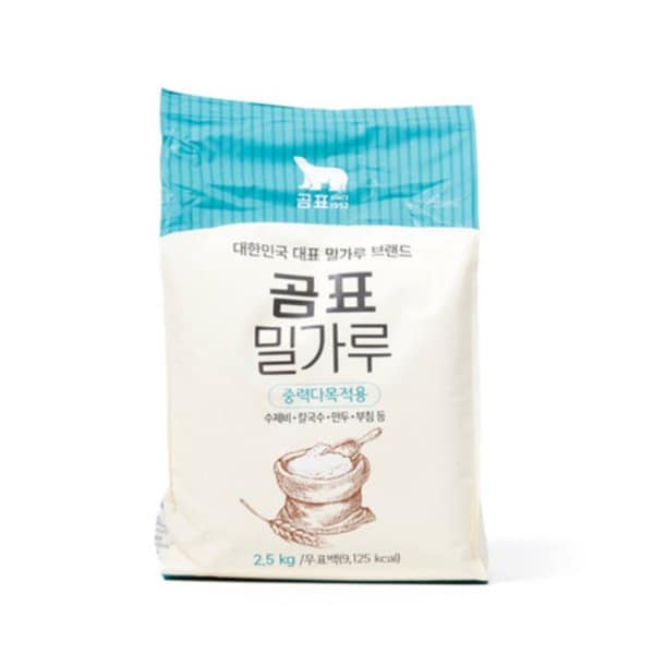 곰표 중력 밀가루 2.5kg X ( 2매입 )