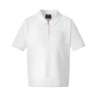 BOSS GOLF 보스골프 X 리디아고 폴로 티셔츠 WOMAN WHITE