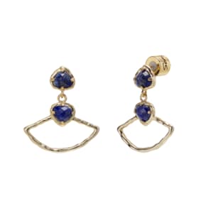 디에타더블베타귀걸이-라피스라줄리 / Dieta Double Betta Earring - Lapis Lazuli