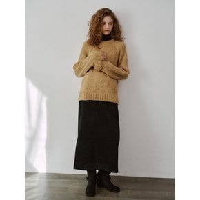 Corduroy skirt (Black)