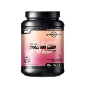 NS 웨이 프로틴 딸기맛 1kg 동물성 식물성 복합 단백질 보충제