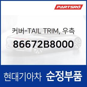 테일 트림 커버,우측 (86672B8000)  맥스크루즈 현대모비스 부품몰