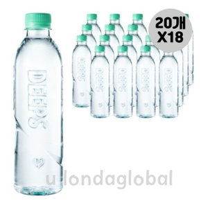 딥스 에코그린 휴대용 행사용 생수 500ml 20개 18세트