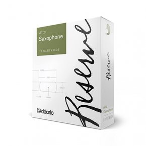 D`Addario WoodWinds 다다리오 리드 알토삭스용 RESERVE DJR1035 [경도:3.5] 10장들이