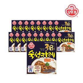 3일숙성카레 고형 약간매운맛 100g x 18개(1박스)