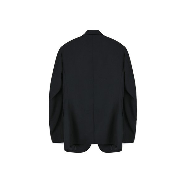 CLASSIC TAILORED JACKET WOOL GABARDINE BLACK