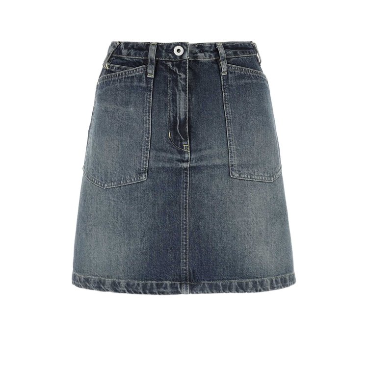 겐조 KENZO SKIRTS Womens Skirt FD52DJ2696B2 DD Blue - SSG.COM
