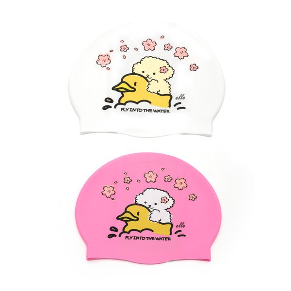 강아지 오리 실리콘 수모 ELS-YC05