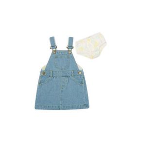 키즈 Dotty Dungarees 베이비 리틀 걸  걸 데님 유니콘 드레스 원피스  Bloomers 세트 9159488